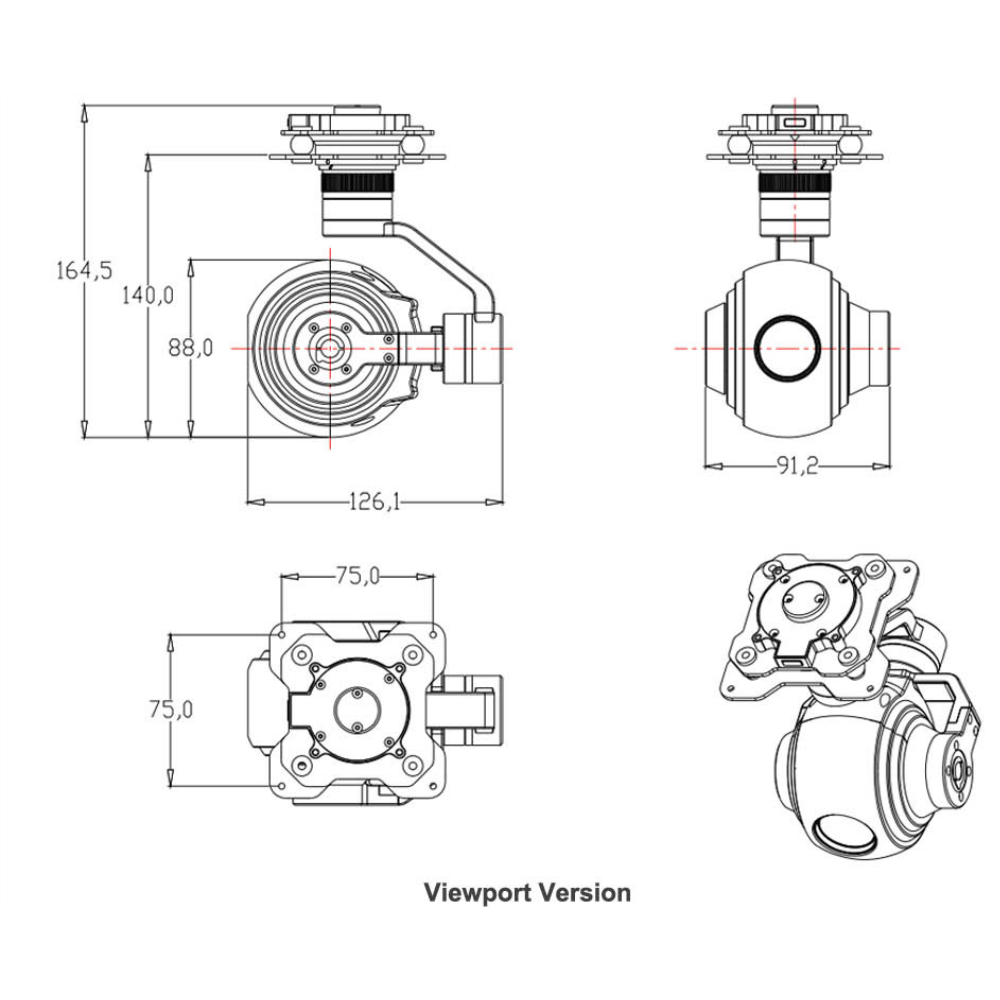 Q10T EO ZOOM Camera